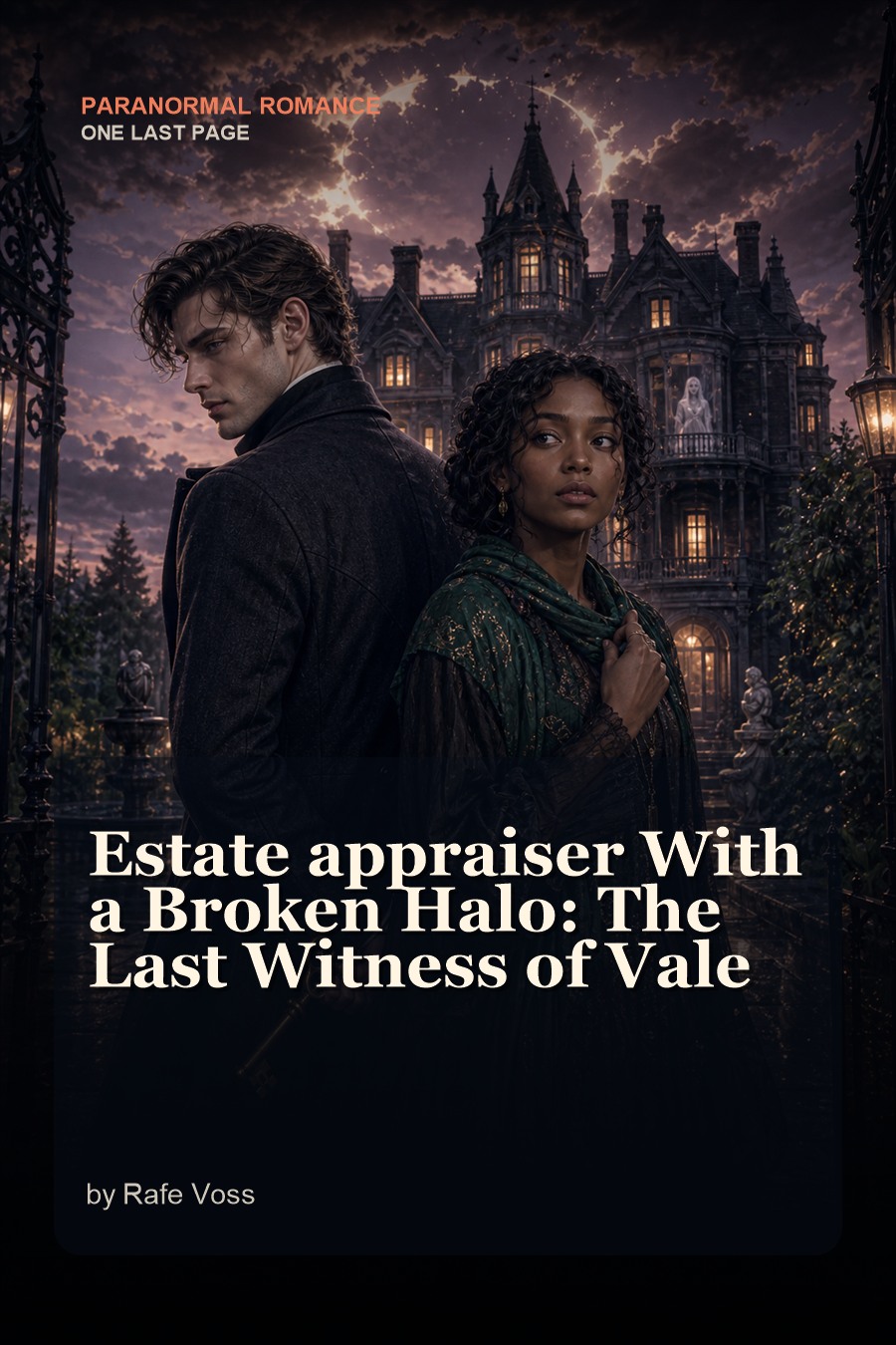Estate appraiser With a Broken Halo: The Last Witness of Vale cover