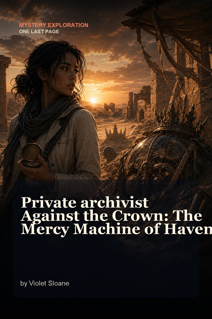 Private archivist Against the Crown: The Mercy Machine of Haven cover