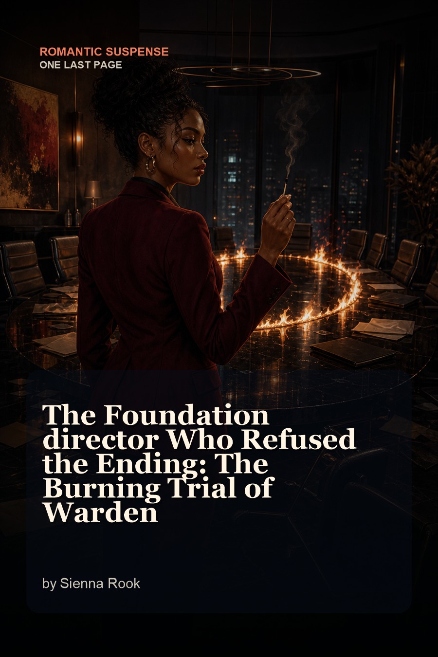 The Foundation director Who Refused the Ending: The Burning Trial of Warden cover
