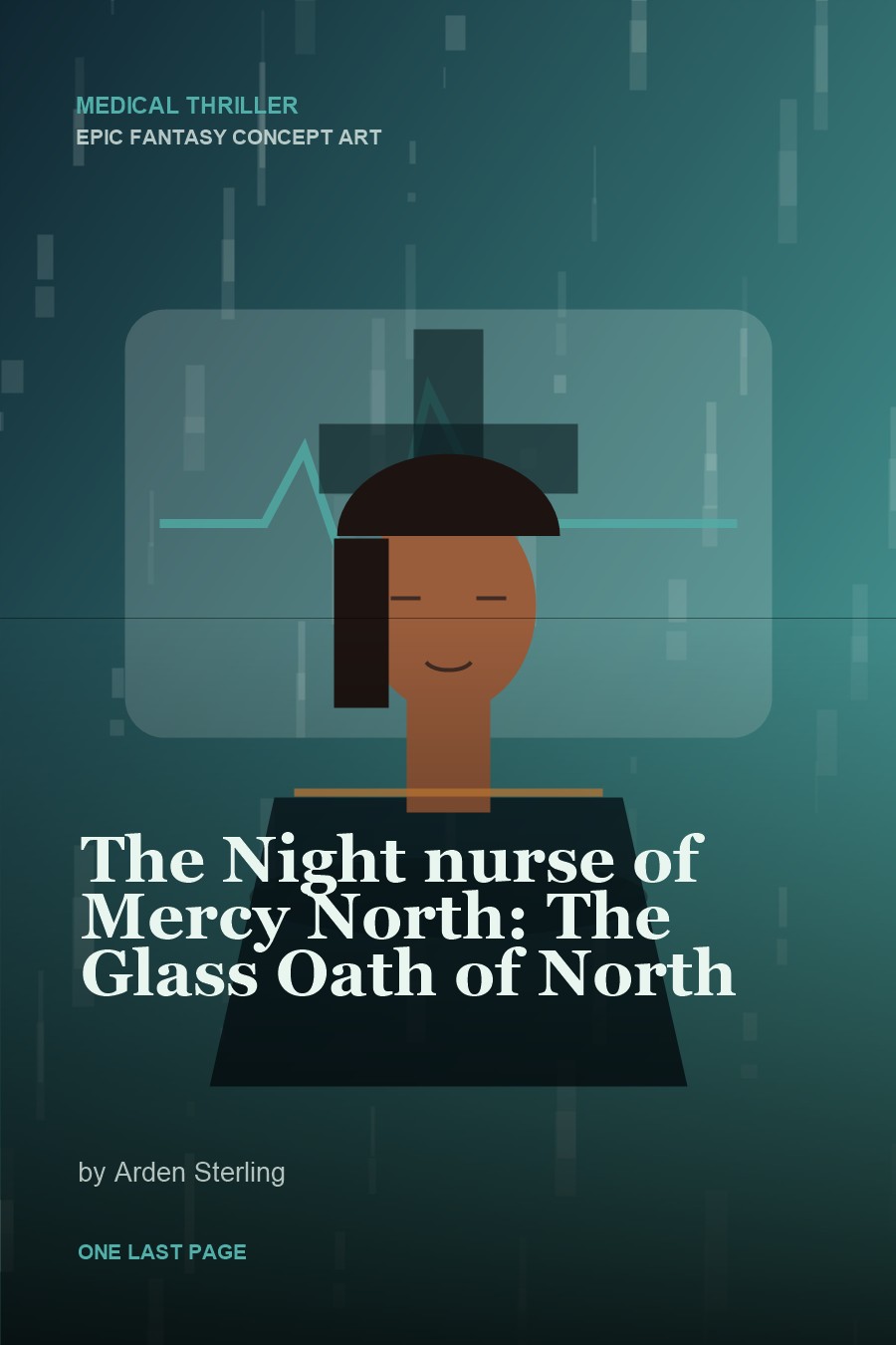 The Night nurse of Mercy North: The Glass Oath of North cover