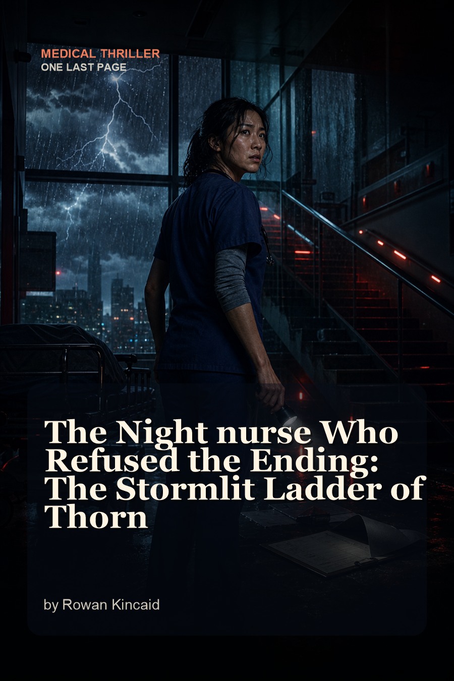 The Night nurse Who Refused the Ending: The Stormlit Ladder of Thorn cover