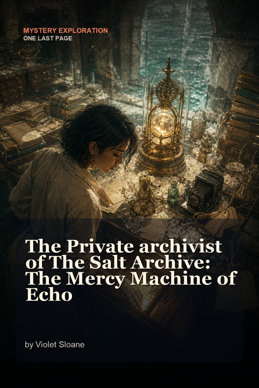 The Private archivist of The Salt Archive: The Mercy Machine of Echo cover