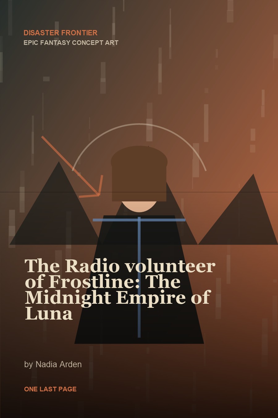 The Radio volunteer of Frostline: The Midnight Empire of Luna cover