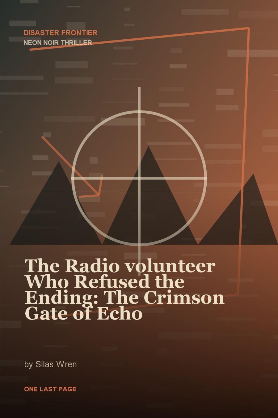 The Radio volunteer Who Refused the Ending: The Crimson Gate of Echo cover