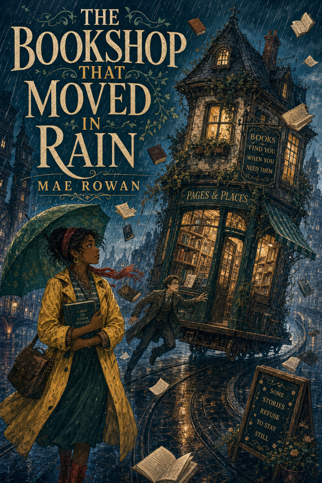 The Bookshop That Moved in Rain cover