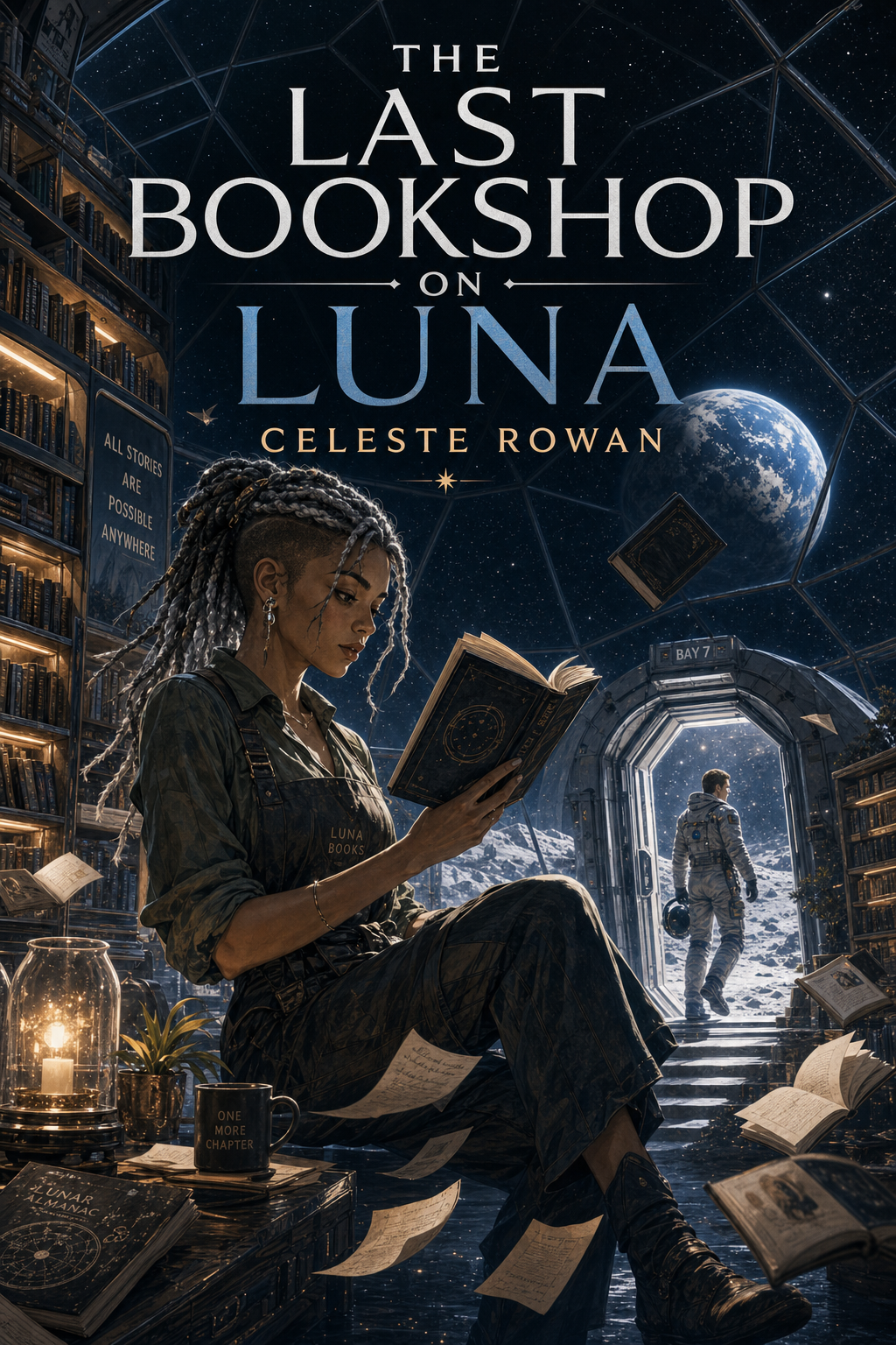 The Last Bookshop on Luna cover